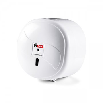 A Form Küçük İçten Çekme Tuvalet Kağıdı Dispenseri Beyaz
